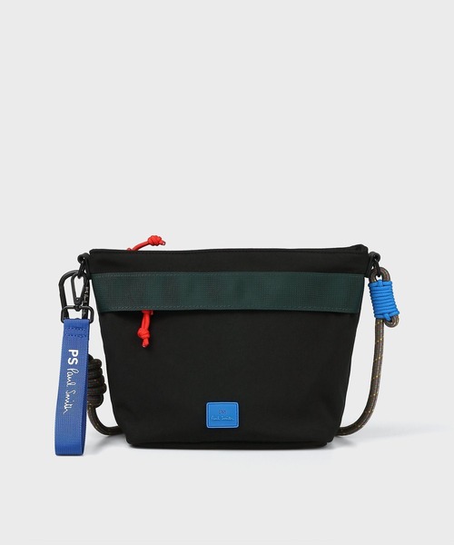 ポールスミス リバーシブル　ニットコート　ブラック　ブルー　配色　バイカラー ポールスミスブラック ロングコート バイカラー ウエスト紐 MOON