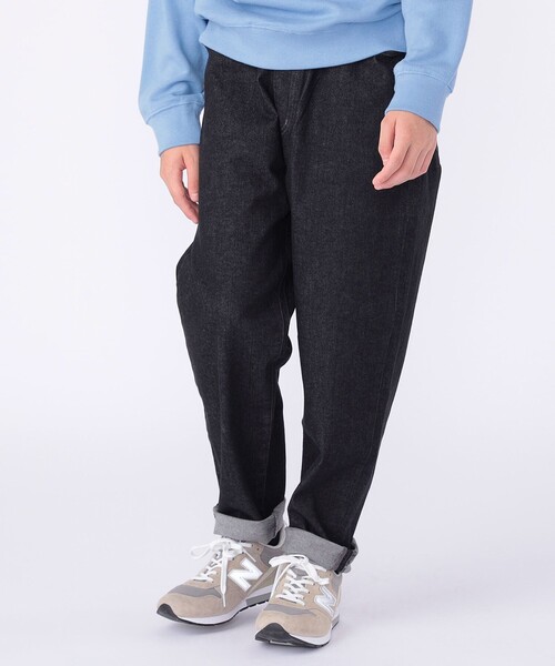 SHIPS（シップス）の「SHIPS KIDS:140～160cm /ヴィンテージ ライク デニム パンツ（その他パンツ・キッズ・ブラック・140/150/160）」の3枚目の写真