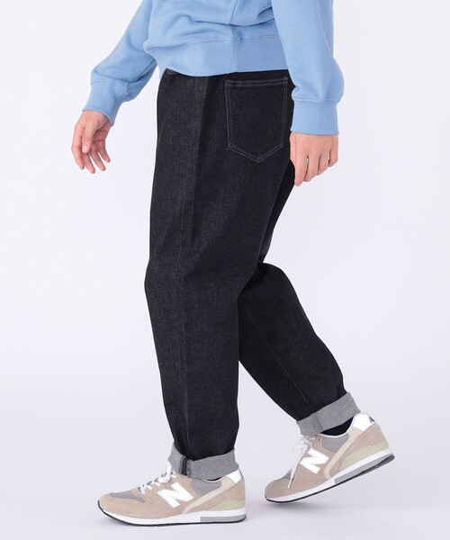 SHIPS（シップス）の「SHIPS KIDS:140～160cm /ヴィンテージ ライク デニム パンツ（その他パンツ・キッズ・ブラック・140/150/160）」の4枚目の写真