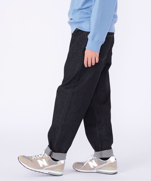 SHIPS（シップス）の「SHIPS KIDS:140～160cm /ヴィンテージ ライク デニム パンツ（その他パンツ・キッズ・ブラック・140/150/160）」の5枚目の写真