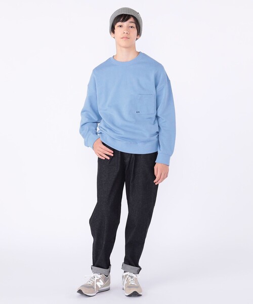SHIPS（シップス）の「SHIPS KIDS:140～160cm /ヴィンテージ ライク デニム パンツ（その他パンツ・キッズ・ブラック・140/150/160）」の6枚目の写真