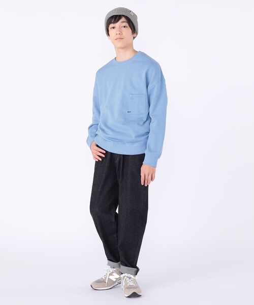 SHIPS（シップス）の「SHIPS KIDS:140～160cm /ヴィンテージ ライク デニム パンツ（その他パンツ・キッズ・ブラック・140/150/160）」の7枚目の写真