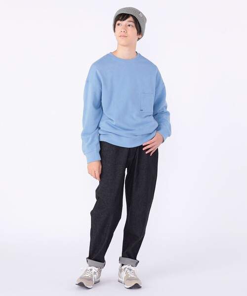 SHIPS（シップス）の「SHIPS KIDS:140～160cm /ヴィンテージ ライク デニム パンツ（その他パンツ・キッズ・ブラック・140/150/160）」の8枚目の写真