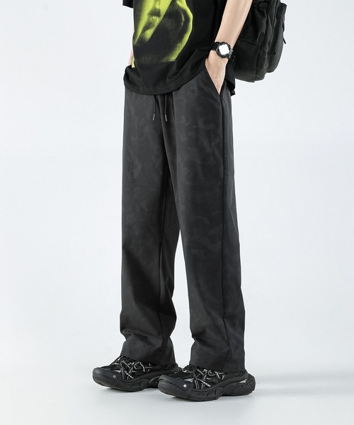 aimoha(アイモハ)の「aimohamen カモフラ柄パンツ/Camouflage pants(スウェットパンツ・メンズ・ブラック/ベージュ・MEDIUM/LARGE/X-LARGE)」の9枚目の写真
