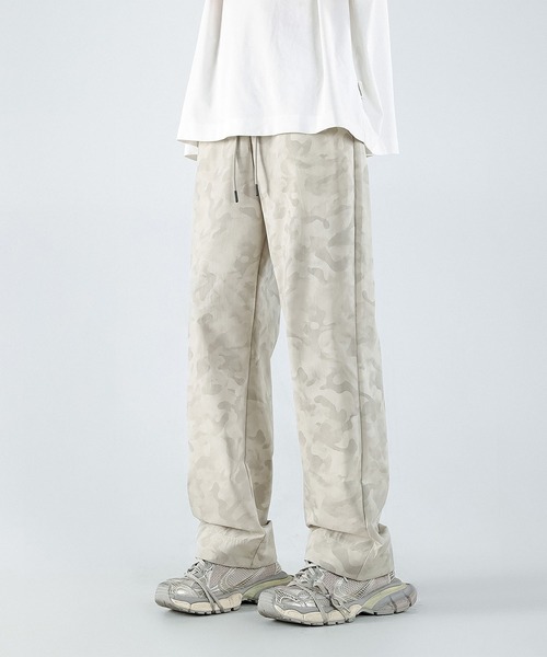 aimoha(アイモハ)の「aimohamen カモフラ柄パンツ/Camouflage pants(スウェットパンツ・メンズ・ブラック/ベージュ・MEDIUM/LARGE/X-LARGE)」の7枚目の写真