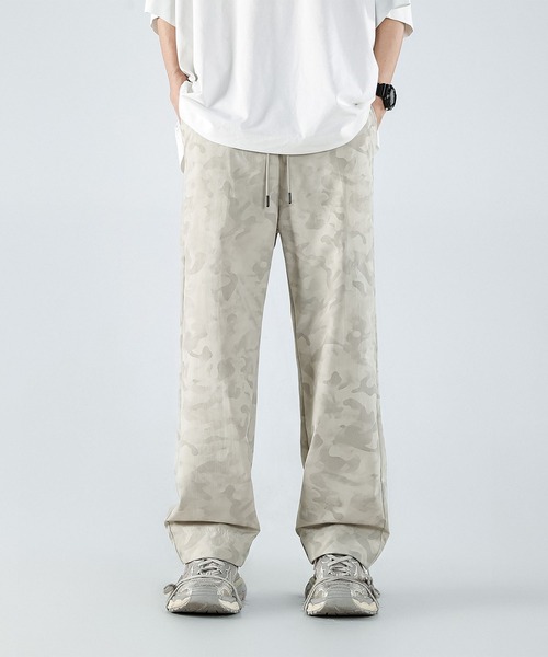 aimoha(アイモハ)の「aimohamen カモフラ柄パンツ/Camouflage pants(スウェットパンツ・メンズ・ブラック/ベージュ・MEDIUM/LARGE/X-LARGE)」の8枚目の写真
