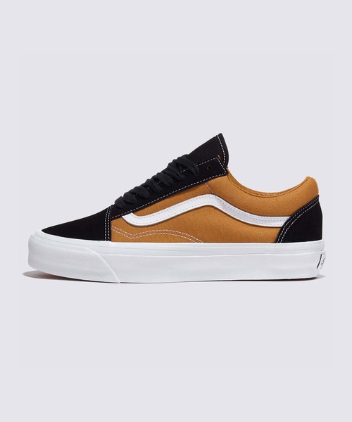 VANS(バンズ)の「VANS PREMIUM オールドスクール 36 / Old Skool 36 LX BLACK/WOODTHRU VN000CNGD3W1(スニーカー・メンズ・タン・4/6/6.5/5/7/5.5/4.5)」の1枚目の写真