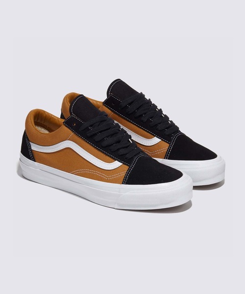VANS(バンズ)の「VANS PREMIUM オールドスクール 36 / Old Skool 36 LX BLACK/WOODTHRU VN000CNGD3W1(スニーカー・メンズ・タン・4/6/6.5/5/7/5.5/4.5)」の2枚目の写真