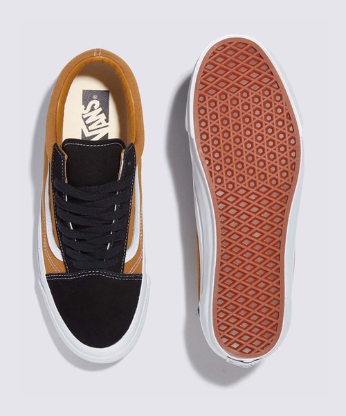 VANS(バンズ)の「VANS PREMIUM オールドスクール 36 / Old Skool 36 LX BLACK/WOODTHRU VN000CNGD3W1(スニーカー・メンズ・タン・4/6/6.5/5/7/5.5/4.5)」の3枚目の写真