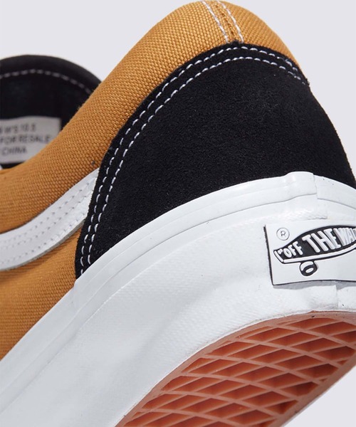 VANS(バンズ)の「VANS PREMIUM オールドスクール 36 / Old Skool 36 LX BLACK/WOODTHRU VN000CNGD3W1(スニーカー・メンズ・タン・4/6/6.5/5/7/5.5/4.5)」の5枚目の写真