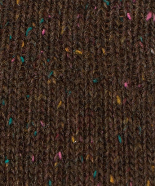 ANTIPAST(アンティパスト)の「<ANTIPAST>ネップ リブソックス(ソックス/靴下・メンズ・ダークブラウン/ピンク/ホワイト/ダークグレー・FREE)」の6枚目の写真