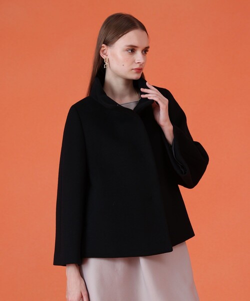 ウールビーバーショートコート（テーラードジャケット）｜ANAYI