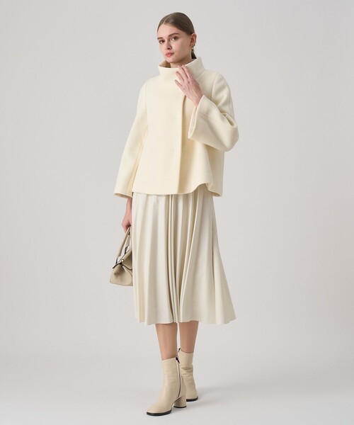 ウールビーバーショートコート（テーラードジャケット）｜ANAYI