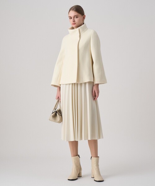 ウールビーバーショートコート（テーラードジャケット）｜ANAYI