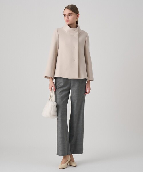 ウールビーバーショートコート（テーラードジャケット）｜ANAYI