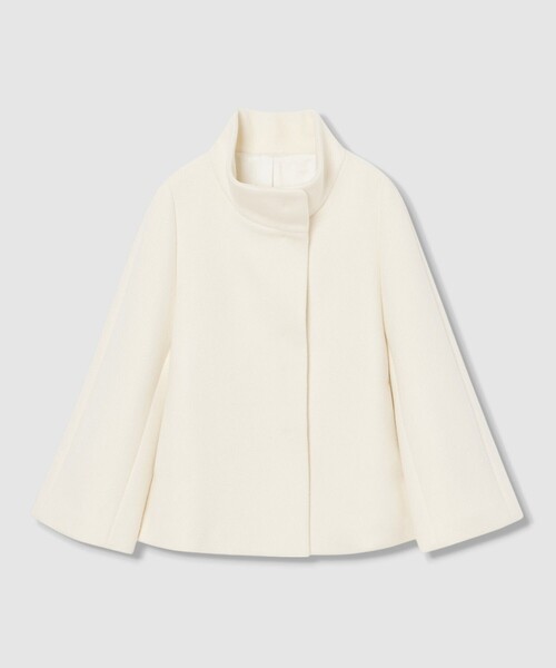 ANAYI(アナイ)の「ウールビーバーショートコート(テーラードジャケット・レディース・ブラック/ホワイト/ライトブルー/ピンクベージュ・38/36/34)」の20枚目の写真