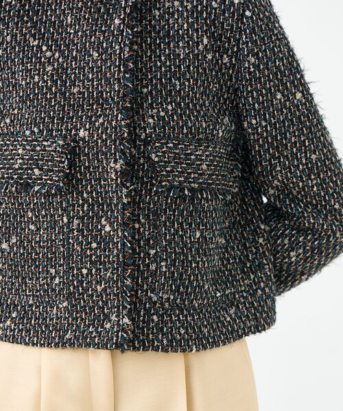 Rachel ノーカラージャケット（ノーカラージャケット）｜BALLSEY