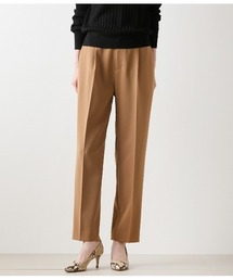 NEWYORKER（ニューヨーカー）の「ギャバライクポリエステル タックテーパードパンツ（その他パンツ）」