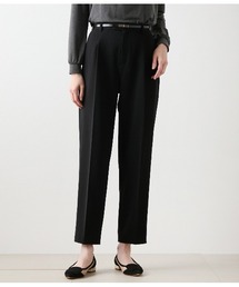 NEWYORKER（ニューヨーカー）の「ギャバライクポリエステル タックテーパードパンツ（その他パンツ）」