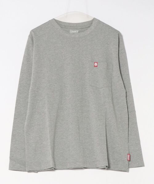 COLEMAN(コールマン)の「《Coleman》1P REG CREW L/S(Tシャツ/カットソー・メンズ・グレー/ベージュ/ホワイト/ブラック・X-LARGE/LARGE/MEDIUM/SMALL)」の4枚目の写真