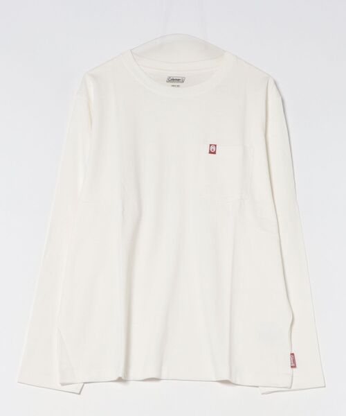 COLEMAN(コールマン)の「《Coleman》1P REG CREW L/S(Tシャツ/カットソー・メンズ・グレー/ベージュ/ホワイト/ブラック・X-LARGE/LARGE/MEDIUM/SMALL)」の2枚目の写真
