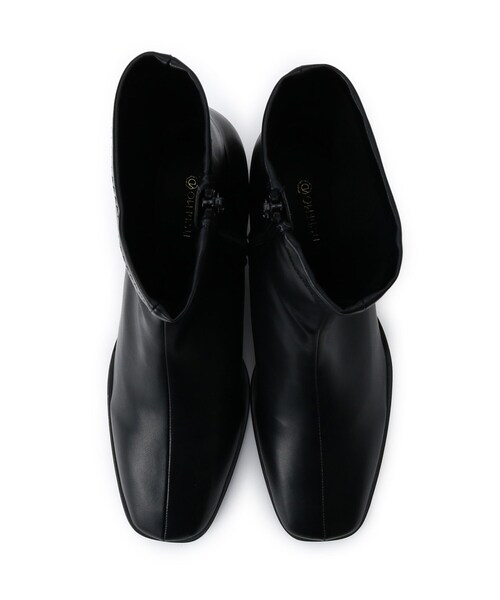 ITS'DEMO(イッツデモ)の「ラインヒールブーツ(ブーツ・レディース・アイボリー/ブラック・38/40)」の7枚目の写真