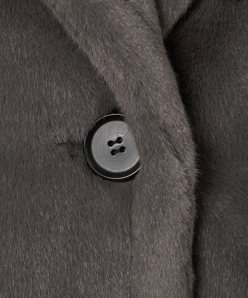 CINOH＞ボア ミドル コート（Tシャツ/カットソー）｜CINOH（チノ）の