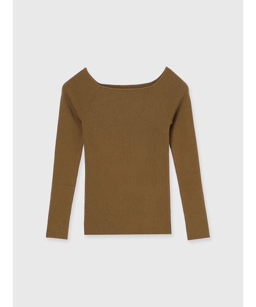 シルクカシミアブレンドボートネックニット（ニット/セーター