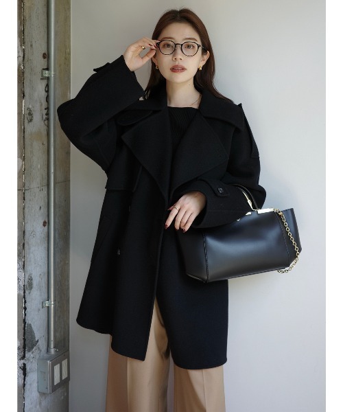 シルクカシミアブレンドボートネックニット（ニット/セーター