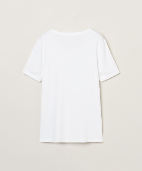 three dots（スリードッツ）の「メンズジェシカ（Tシャツ/カットソー・メンズ・ブラック/ホワイト/ネイビー・MEDIUM/SMALL/LARGE/X-LARGE）」の5枚目の写真