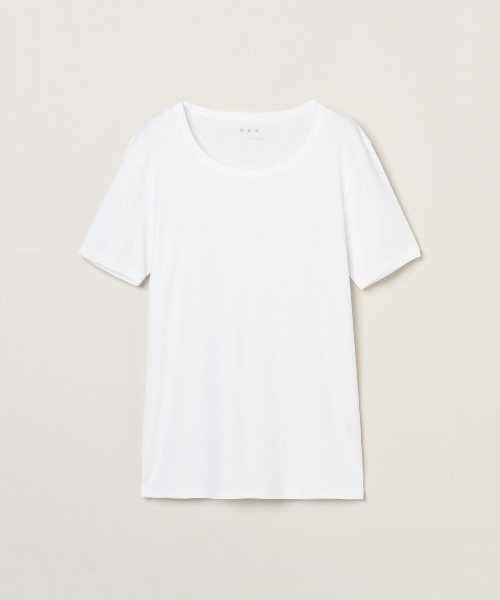 three dots（スリードッツ）の「メンズジェシカ（Tシャツ/カットソー・メンズ・ブラック/ホワイト/ネイビー・MEDIUM/SMALL/LARGE/X-LARGE）」の4枚目の写真