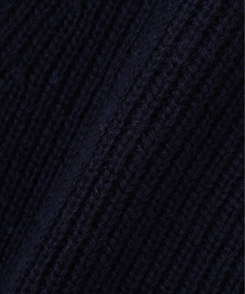 MHL.(エムエイチエル)の「FINE SHETLAND(カーディガン/ボレロ・レディース・ブラウン/ネイビー・2)」の5枚目の写真