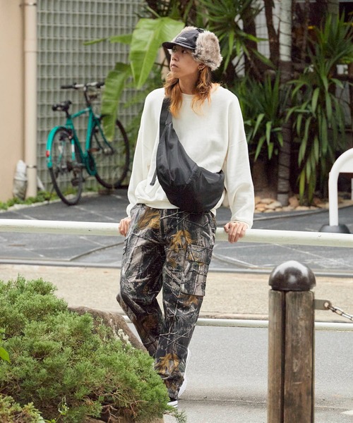 and wander（アンドワンダー）の「and wander/アンドワンダー CORDURA 3L boa cap 5パネル スピンドル付き ウィンターボアキャップ（キャップ・メンズ・ブラック・FREE）」の7枚目の写真