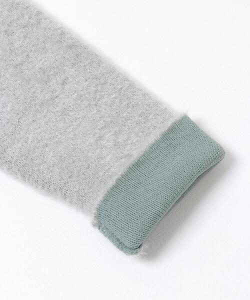 ITEMS URBANRESEARCH（アイテムズ アーバンリサーチ）の「ダブルフェイスミドルカーディガン（ノーカラーコート・レディース・ライトブルー/ブラウン/ネイビー・FREE）」の18枚目の写真