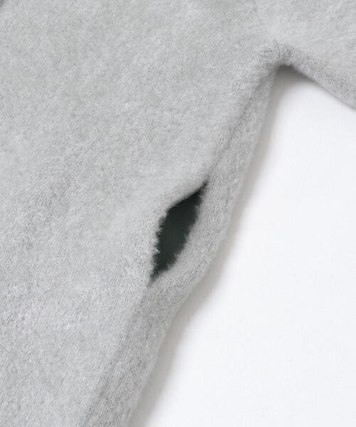 ITEMS URBANRESEARCH（アイテムズ アーバンリサーチ）の「ダブルフェイスミドルカーディガン（ノーカラーコート・レディース・ライトブルー/ブラウン/ネイビー・FREE）」の19枚目の写真