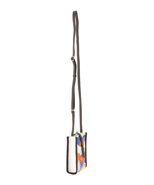 SWASH LONDON（スウォッシュロンドン）の「コットンプリント ショルダーバッグ（ショルダーバッグ・レディース・ターコイズブルー/レモンイエロー/ブルー系その他/マスタード・FREE）」の18枚目の写真