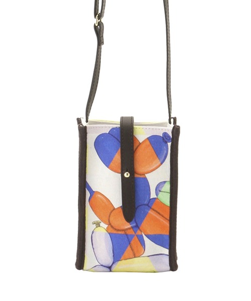 SWASH LONDON（スウォッシュロンドン）の「コットンプリント ショルダーバッグ（ショルダーバッグ・レディース・ターコイズブルー/レモンイエロー/ブルー系その他/マスタード・FREE）」の22枚目の写真