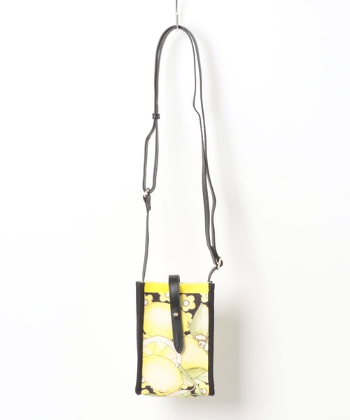 SWASH LONDON（スウォッシュロンドン）の「コットンプリント ショルダーバッグ（ショルダーバッグ・レディース・ターコイズブルー/レモンイエロー/ブルー系その他/マスタード・FREE）」の11枚目の写真