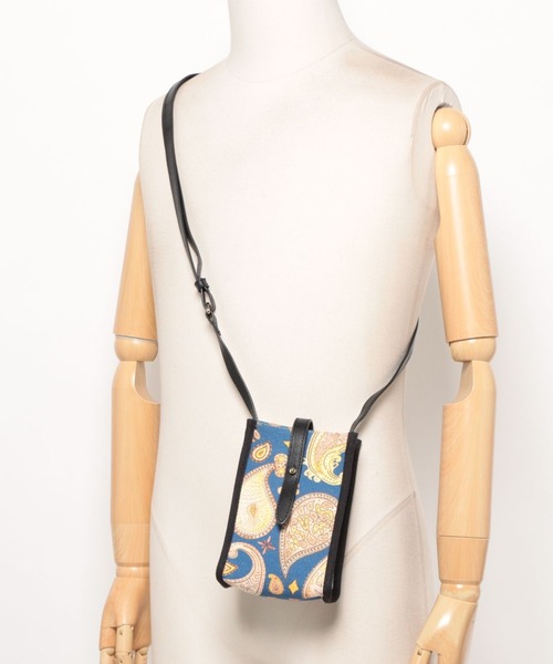 SWASH LONDON（スウォッシュロンドン）の「コットンプリント ショルダーバッグ（ショルダーバッグ・レディース・ターコイズブルー/レモンイエロー/ブルー系その他/マスタード・FREE）」の8枚目の写真