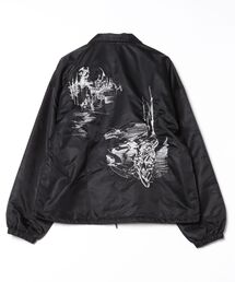ROYAL FLASH | Undermycar/アンダーマイカー/LONE-WOLF EMBROIDERED COACH JACKET(ナイロンジャケット)