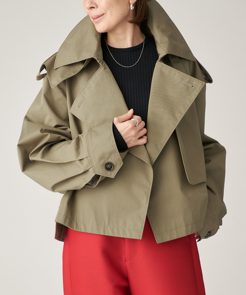 LIBERADD リベラド トレンチショートジャケット LBD25AWJK-001