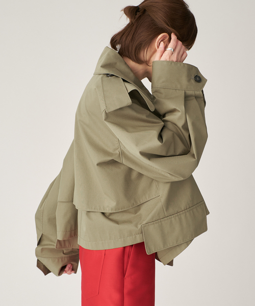 AP STUDIO 【LIBERADD/リベラド】ナイロンショートジャケット AP STUDIO別注 LIBERADDリベラド ナイロンショートジャケット