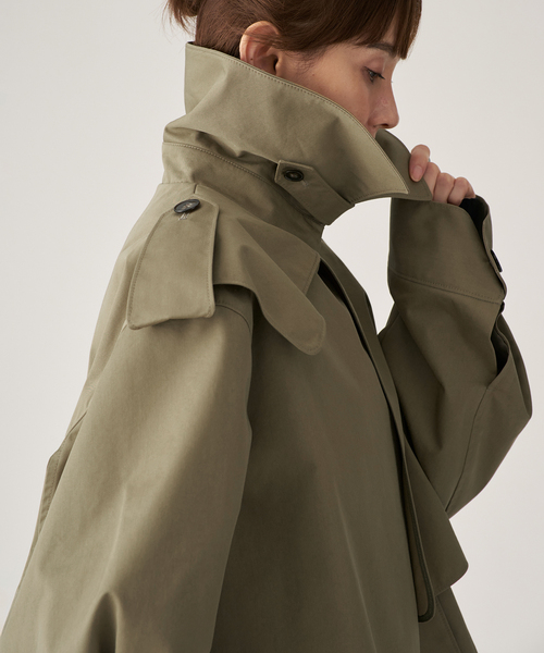 LIBERADD/リベラドナイロンショートジャケット AP STUDIO（エーピーストゥディオ）の「【LIBERADD/リベラド