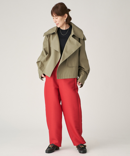 LIBERADD リベラド トレンチショートジャケット LBD25AWJK-001