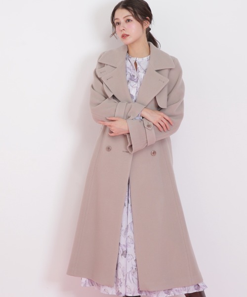 ◇ウールレディトレンチコート（トレンチコート）｜JILL by JILL