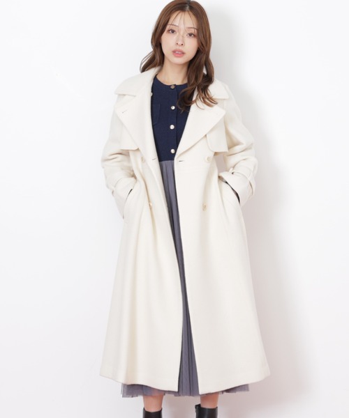 ◇ウールレディトレンチコート（トレンチコート）｜JILL by JILL