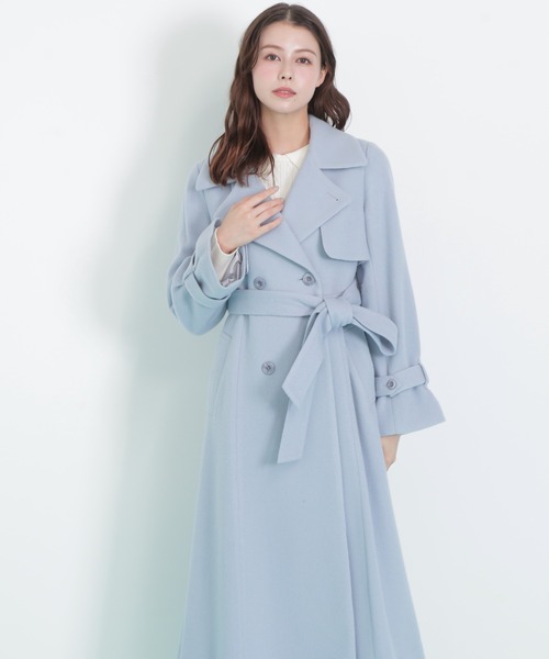 ◇ウールレディトレンチコート（トレンチコート）｜JILL by JILL