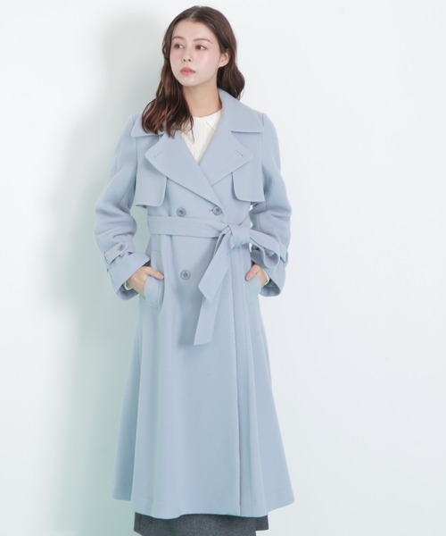 ◇ウールレディトレンチコート（トレンチコート）｜JILL by JILL