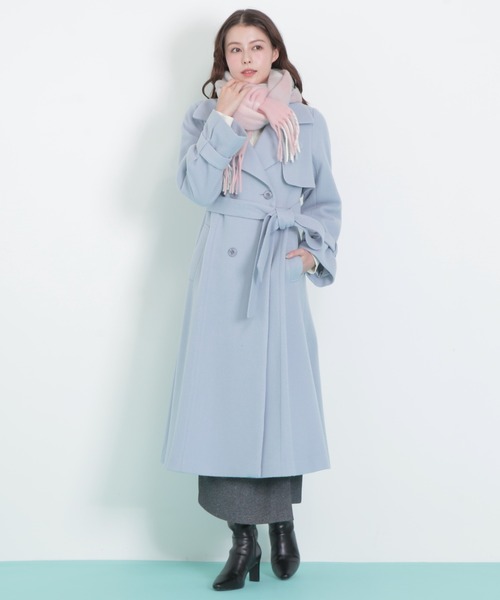 JILL by JILL STUART(ジルバイジルスチュアート)の「◇ウールレディトレンチコート(その他アウター・レディース・ブルー/ベージュ/ピンク/ホワイト・SMALL/MEDIUM)」の15枚目の写真