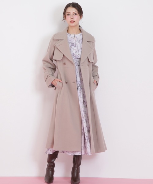 JILL by JILL STUART(ジルバイジルスチュアート)の「◇ウールレディトレンチコート(その他アウター・レディース・ブルー/ベージュ/ピンク/ホワイト・SMALL/MEDIUM)」の21枚目の写真